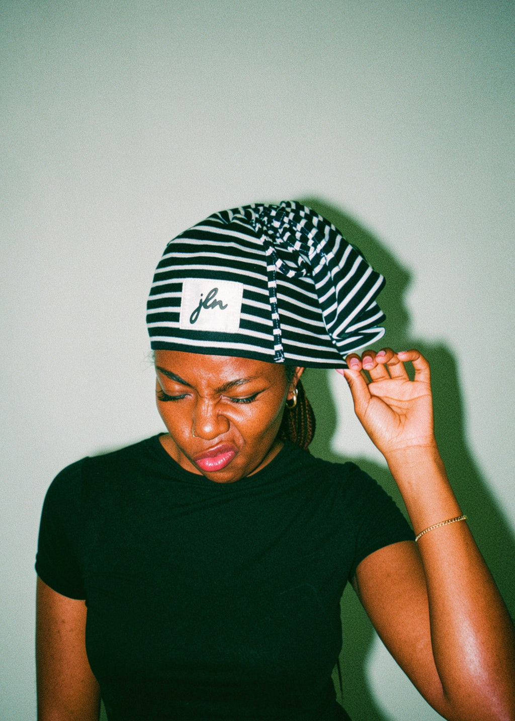 Stripe Tube Beanie