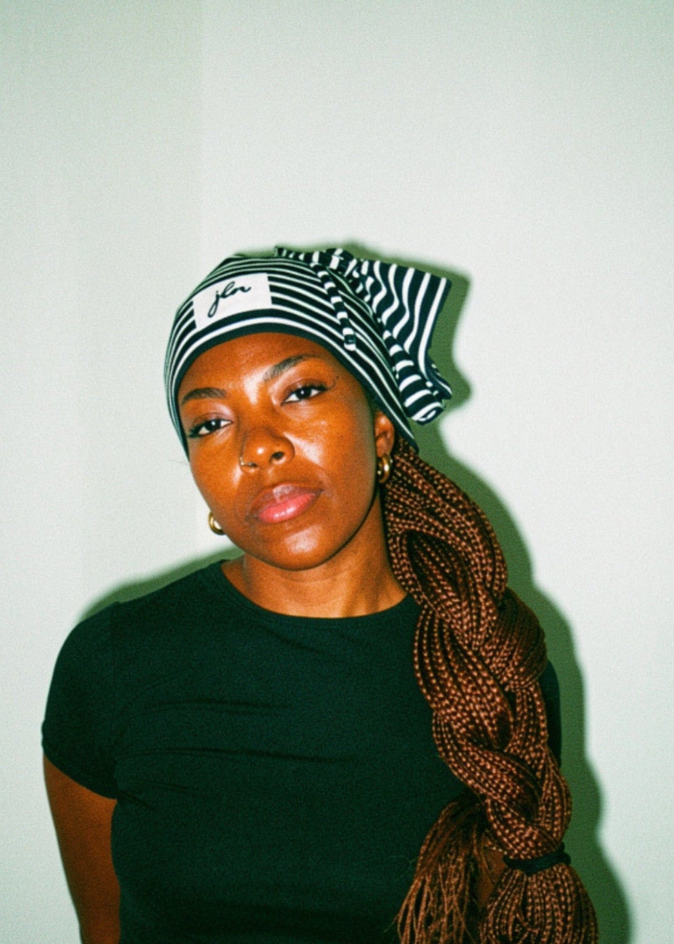 Stripe Tube Beanie