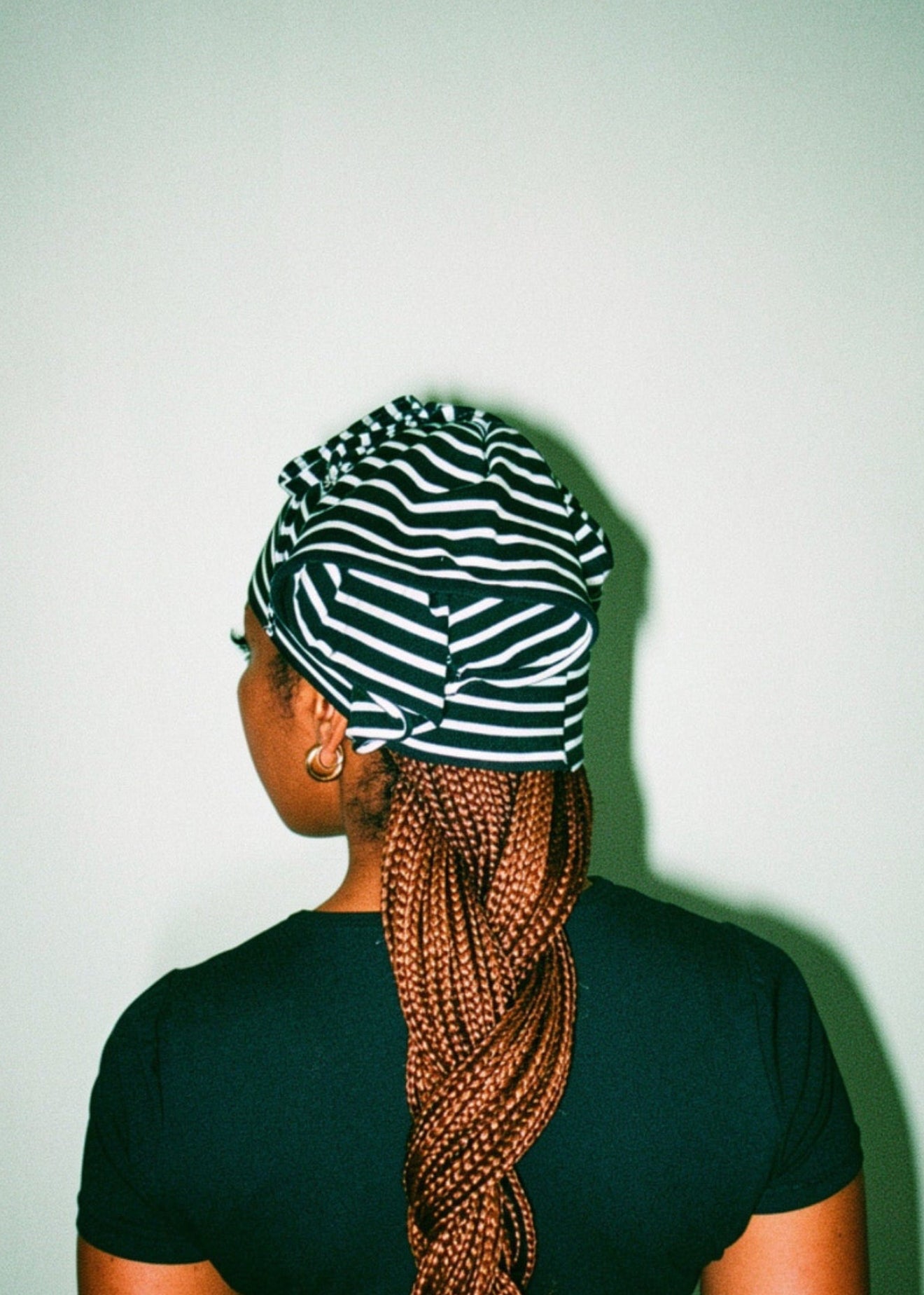 Stripe Tube Beanie