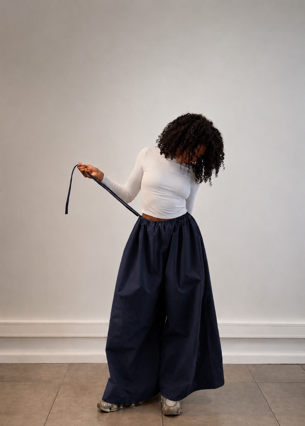 Zhelayyah Pants (Midnight Navy)